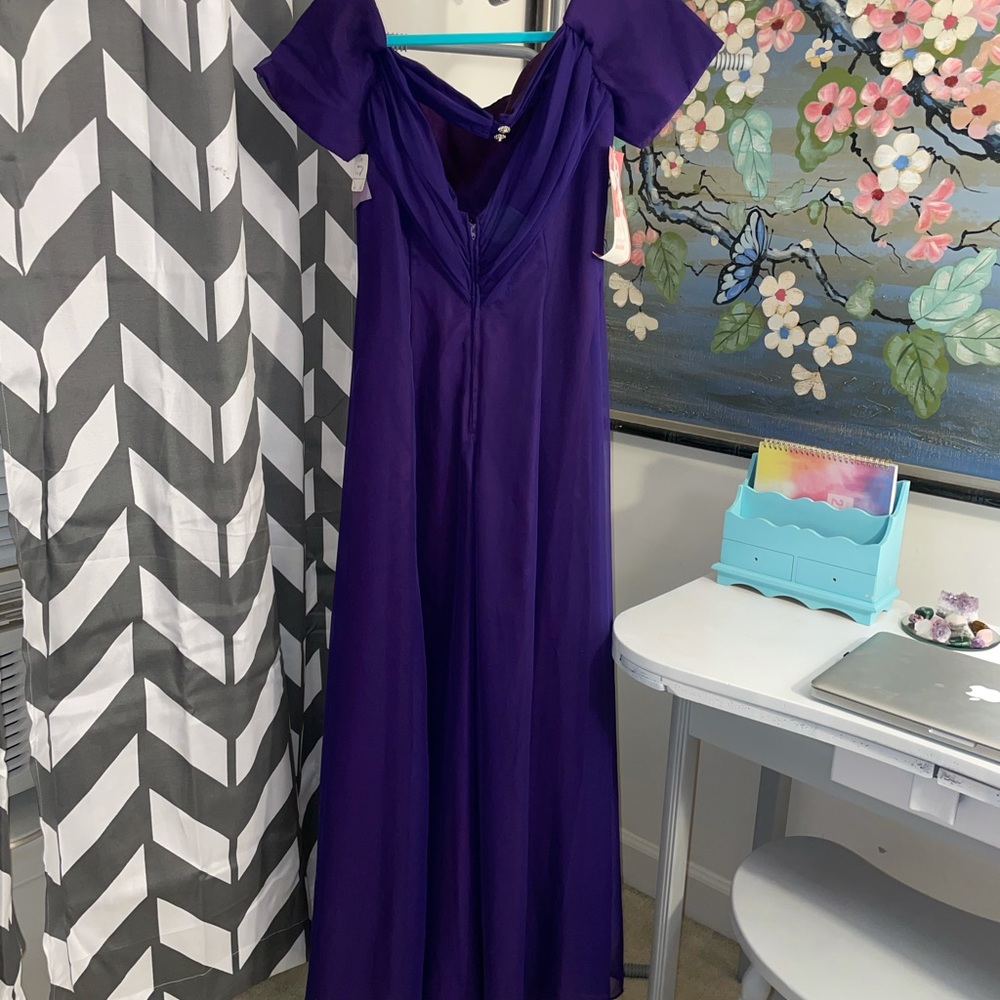 COPY - COPY - NWTBeautiful Purple Bridesmaids Dress Even…